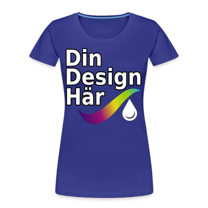 Designa Ekologisk Premium-t-shirt Dam - Designa Och Tryck Online