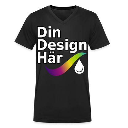 Designa Ekologisk T-shirt Med V-ringning Herr Från Stanley & Stella - Designa Och Tryck Online