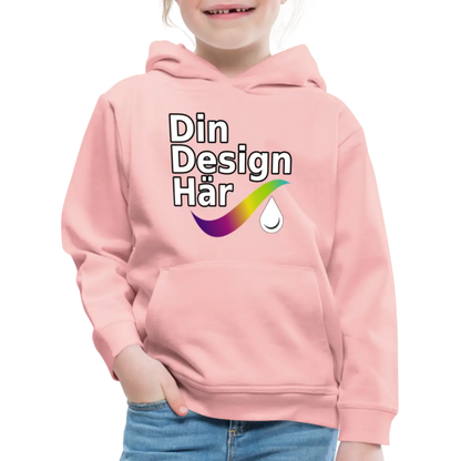 Designa Premium-luvtröja Barn - Designa Och Tryck Online