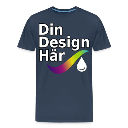 Designa Premium-t-shirt Herr Marin / s - Designa Och Tryck Online