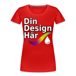 Ekologisk Premium-t-shirt Dam
