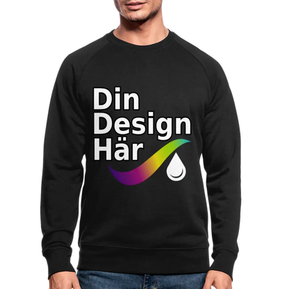 Designa Ekologisk Sweatshirt Herr Från Stanley & Stella Svart / s - Designa Och Tryck Online