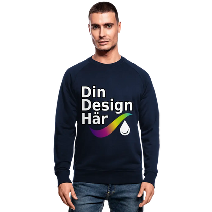 Designa Ekologisk Sweatshirt Herr Från Stanley & Stella Marin / s - Designa Och Tryck Online