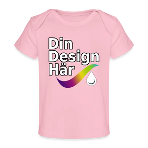 Ekologisk T-shirt Baby - Light Pink / 50/56 (0-1m)
