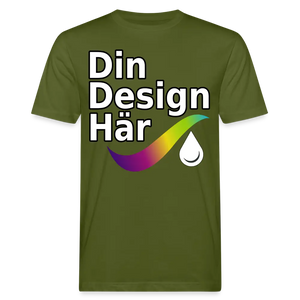 Ekologisk T-shirt Herr - Moss Green / m
