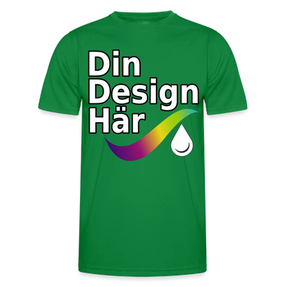 Designa Funktions-t-shirt Herr Kelly Grön / s - Designa Och Tryck Online