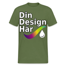 Ladda upp bild till gallerivisning, Gildan Tung T-shirt Herr - Military Green / s
