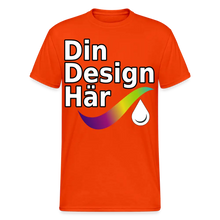 Ladda upp bild till gallerivisning, Gildan Tung T-shirt Herr - Orange / s
