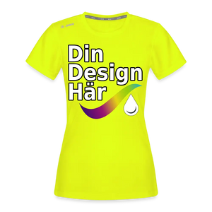 Jako T-shirt Run 2.0 Dam - Neon Yellow / 34