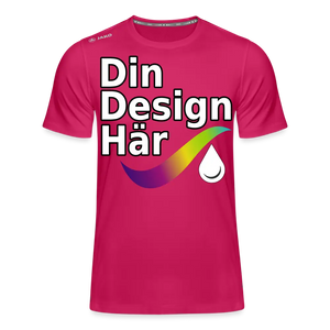 Jako T-shirt Run 2.0 Herr - Dark Pink / s
