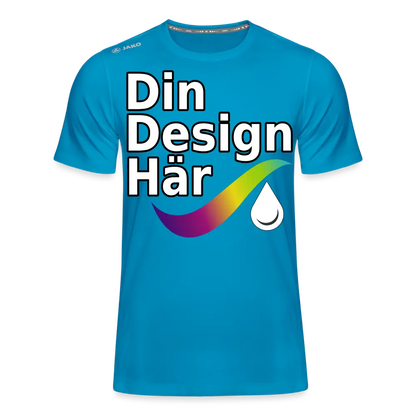 Designa Jako T-shirt Run 2.0 Herr Safirblå / s - Designa Och Tryck Online