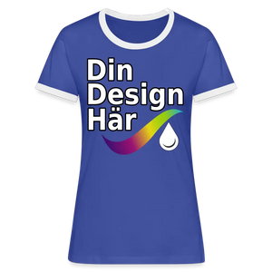 Kontrast-t-shirt Dam