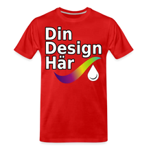 Ladda upp bild till gallerivisning, Organic T-shirt Ekologisk Premium-t-shirt Herr - Red / s
