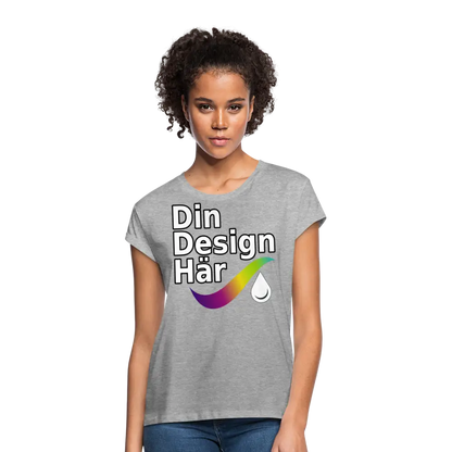 Designa Oversize-t-shirt Dam - Designa Och Tryck Online