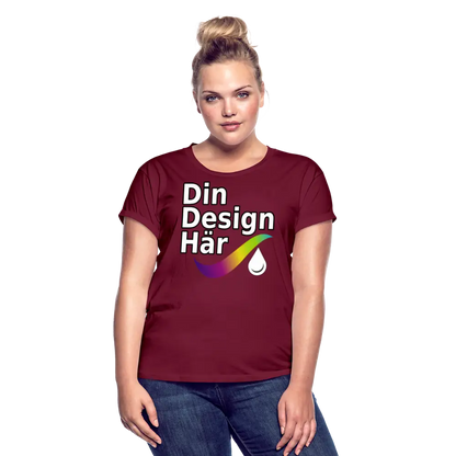 Designa Oversize-t-shirt Dam - Designa Och Tryck Online