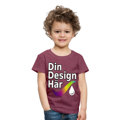 Designa Premium-t-shirt Barn - Designa Och Tryck Online