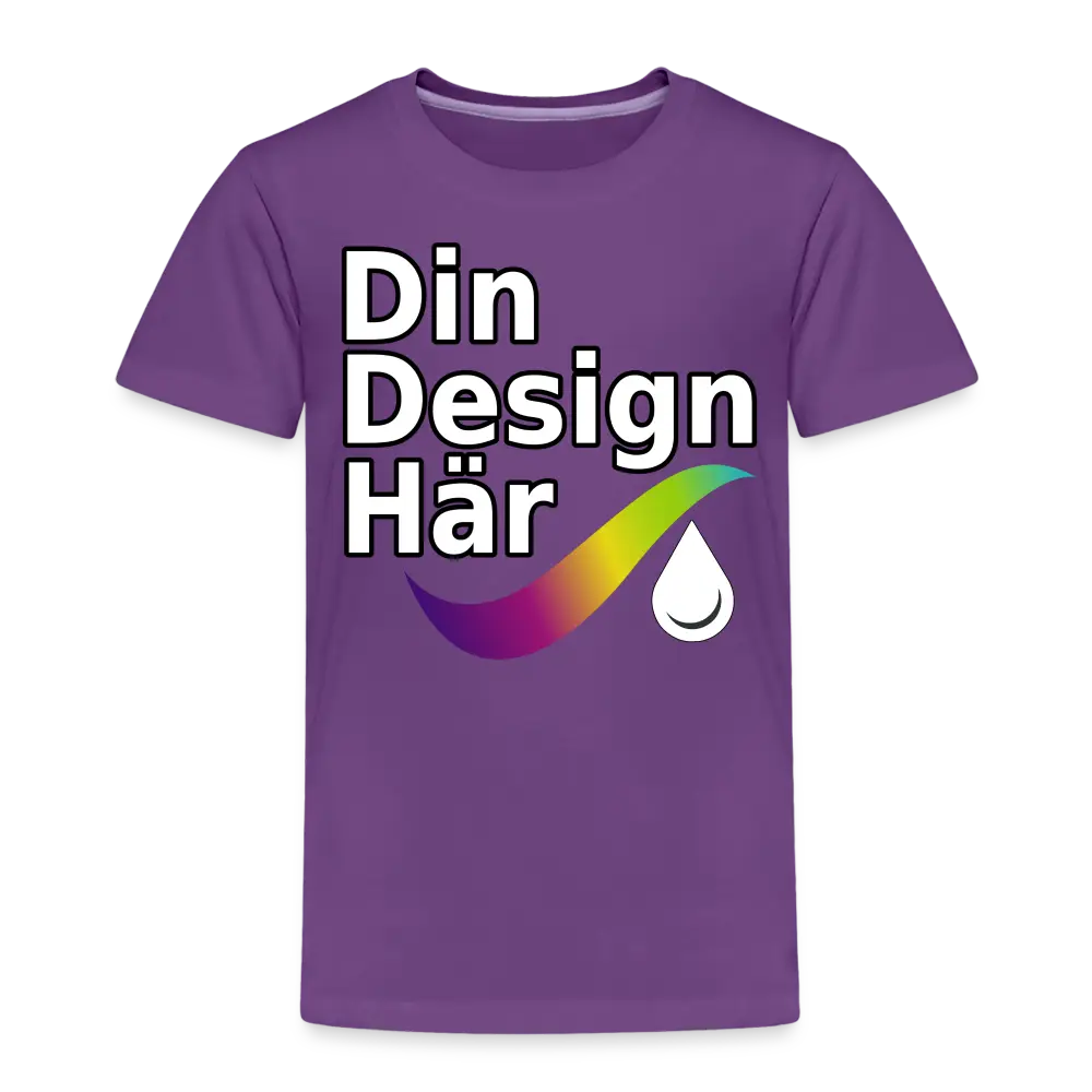 Designa Premium-t-shirt Barn - Designa Och Tryck Online