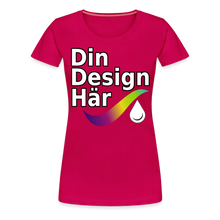 Ladda upp bild till gallerivisning, Premium-t-shirt Dam - Dark Pink / s
