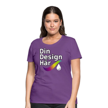 Ladda upp bild till gallerivisning, Premium-t-shirt Dam - Purple / s
