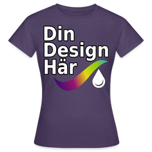Ladda upp bild till gallerivisning, T-shirt Dam - Dark Purple / s
