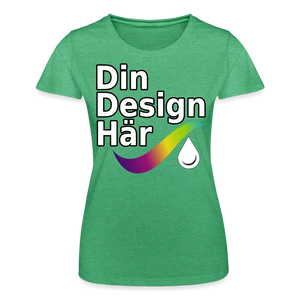 T-shirt Dam Från Fruit Of The Loom - Heather Green / s