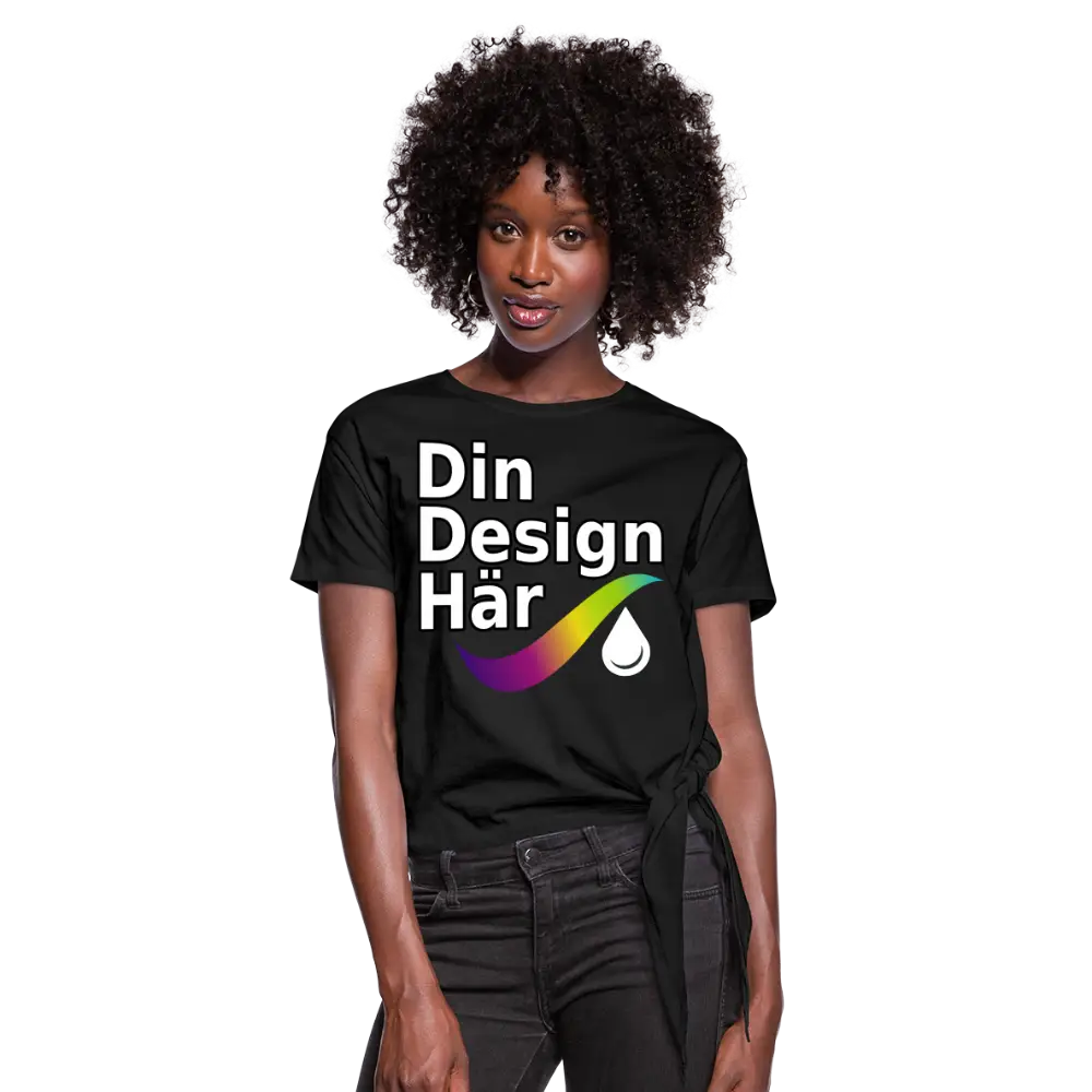 Designa T-shirt Med Knut Dam - Designa Och Tryck Online